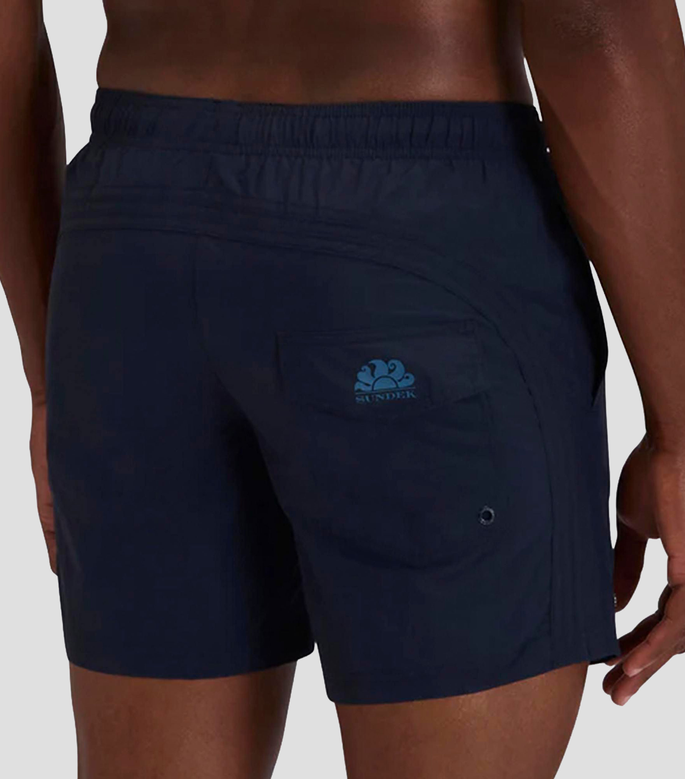 Traje de baño liso Hombre